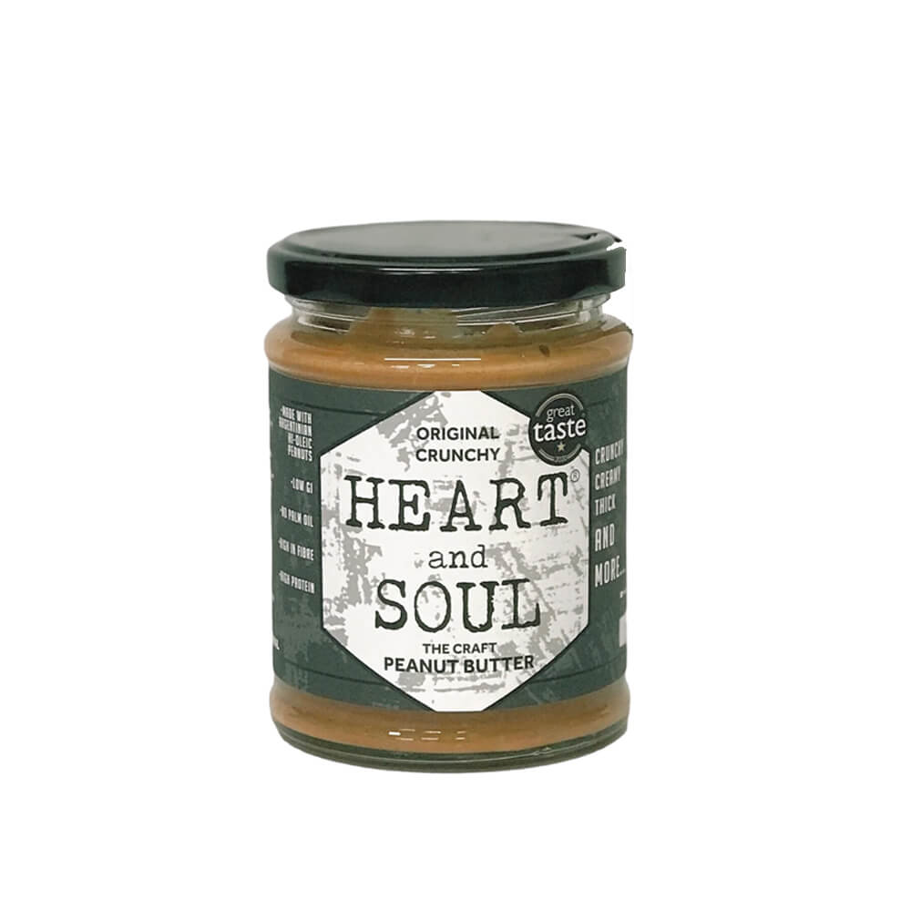 Heart And Soul Original Crunchy Peanut Butter 280g